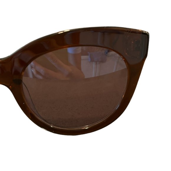 Marciano Women Sunglasses Cat Eye GM0760 Brown Acetate 54-21-140 - Picture 6 of 11
